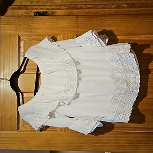Maurices white dress shirt